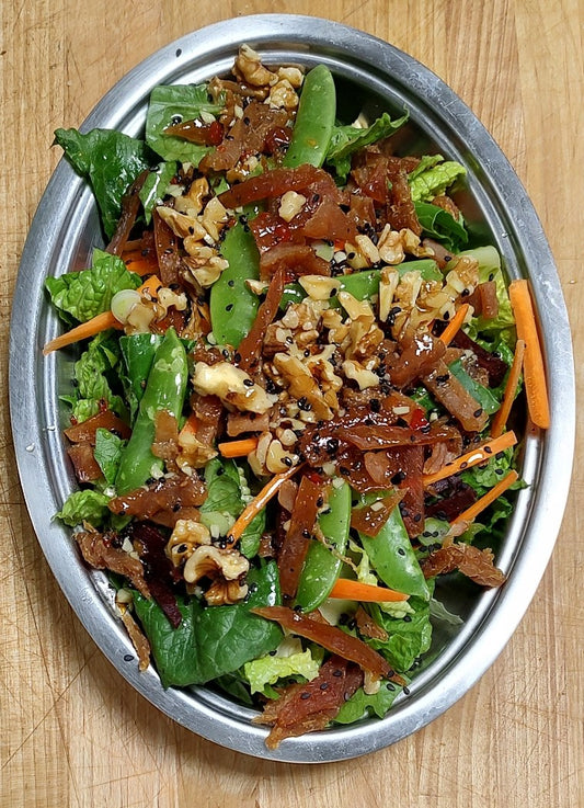 Jerky Salad I - Ginger Sesame Teriyaki Salad