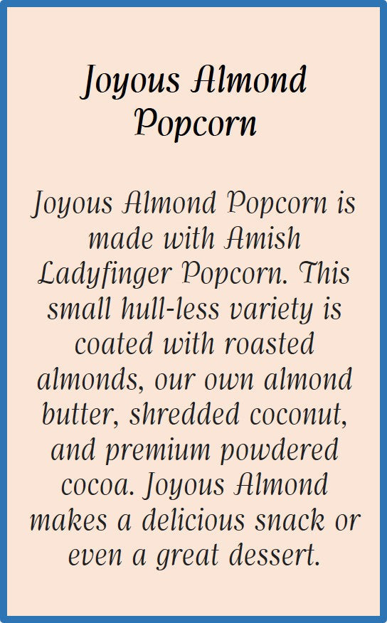 Joyous Almond Popcorn